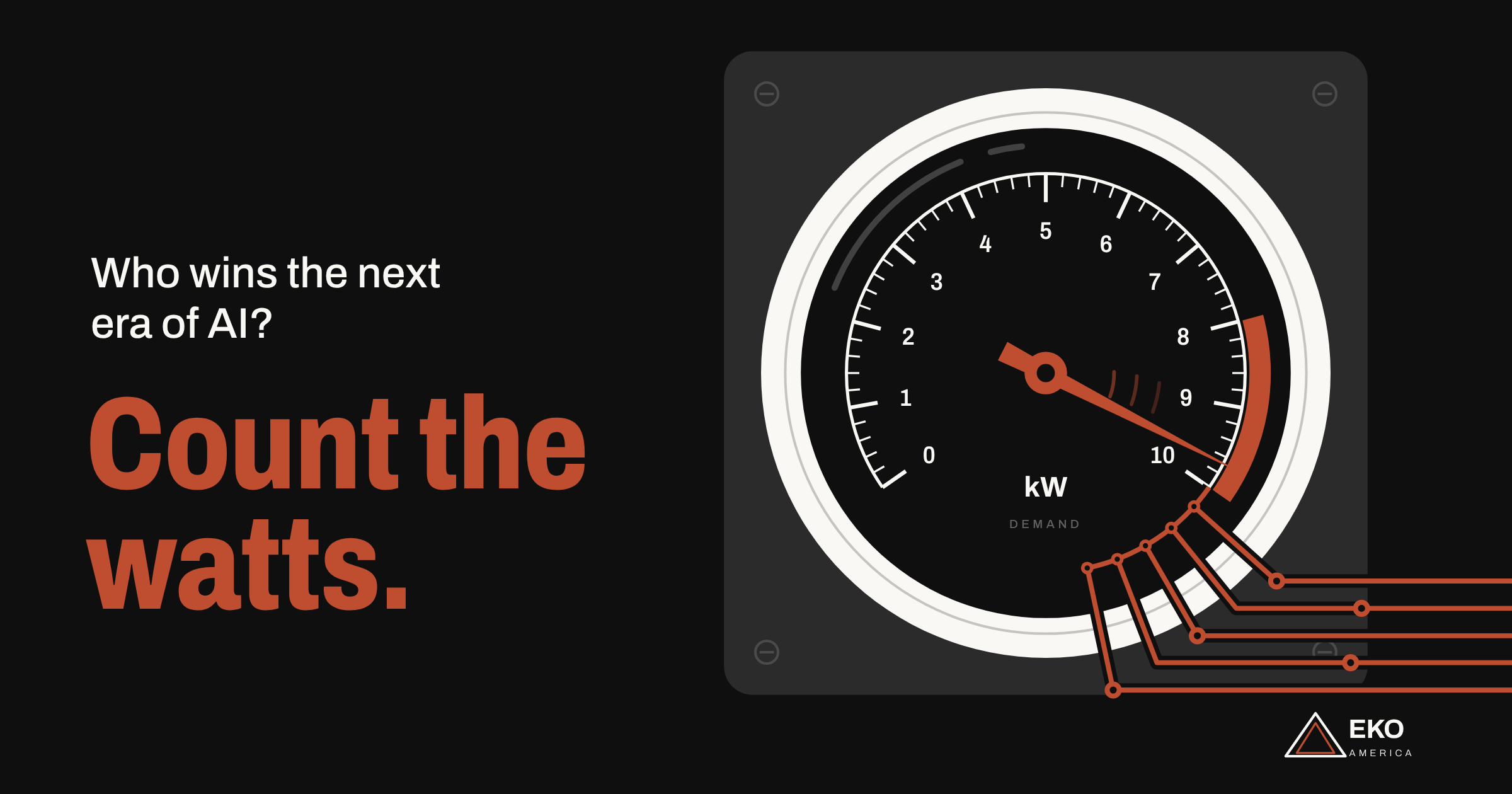 Who Wins the Next Era of AI? Count the Watts